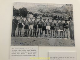 Exposición 100 Años de Futbol en Mula
